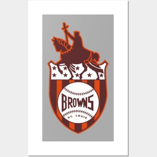 Defunct St. Louis Browns Baseball Posters and Art